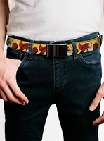My Hero Academia Mirio Togata Upper Cut Pose Yellow Flip Web Belt