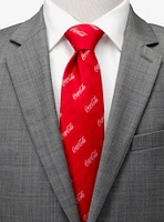 Coca-Cola Logo Red Men's Tie