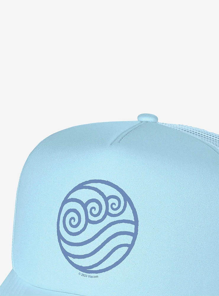 Avatar: The Last Airbender Water Bending Symbol Foam Trucker Hat