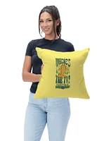 Garfield Where's The Tv Throw Pillow