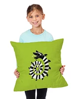 Beetlejuice Mind The Sandworms Throw Pillow
