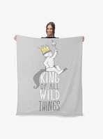 Where The Wild Things Are King Of All 40x50" Silk Touch Throw Blanket