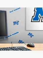 Middle Tennessee Blue Raiders State University 100Ct Sticker Pack