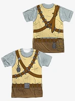 Teenage Mutant Ninja Turtles Rocksteady Costume Sublimated T-Shirt