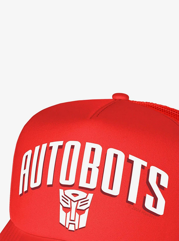 Transformers Autobots Arched Foam Trucker Hat