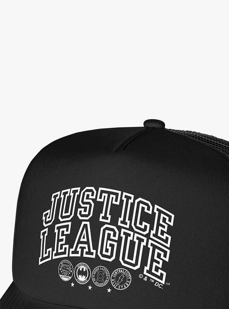 Justice League Athletic Logo Foam Trucker Hat