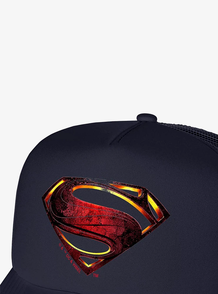 Justice League Superman Logo Foam Trucker Hat