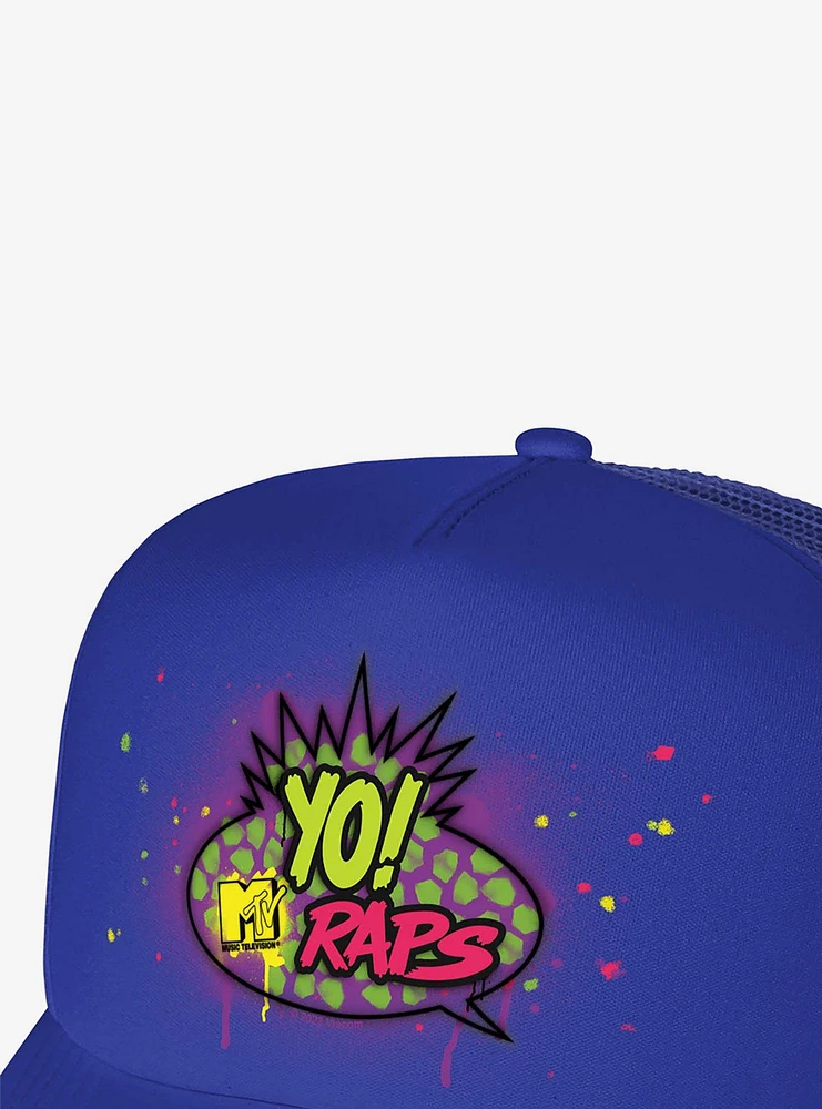 Yo! MTV Raps Logo Foam Trucker Hat