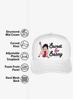 Betty Boop Sweet & Sassy Foam Trucker Hat