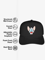 Pinky And The Brain Pinky Head Foam Trucker Hat
