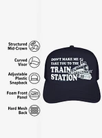 Yellowstone Train Station Foam Trucker Hat