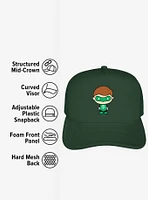 Green Lantern Cute Chibi Character Foam Trucker Hat