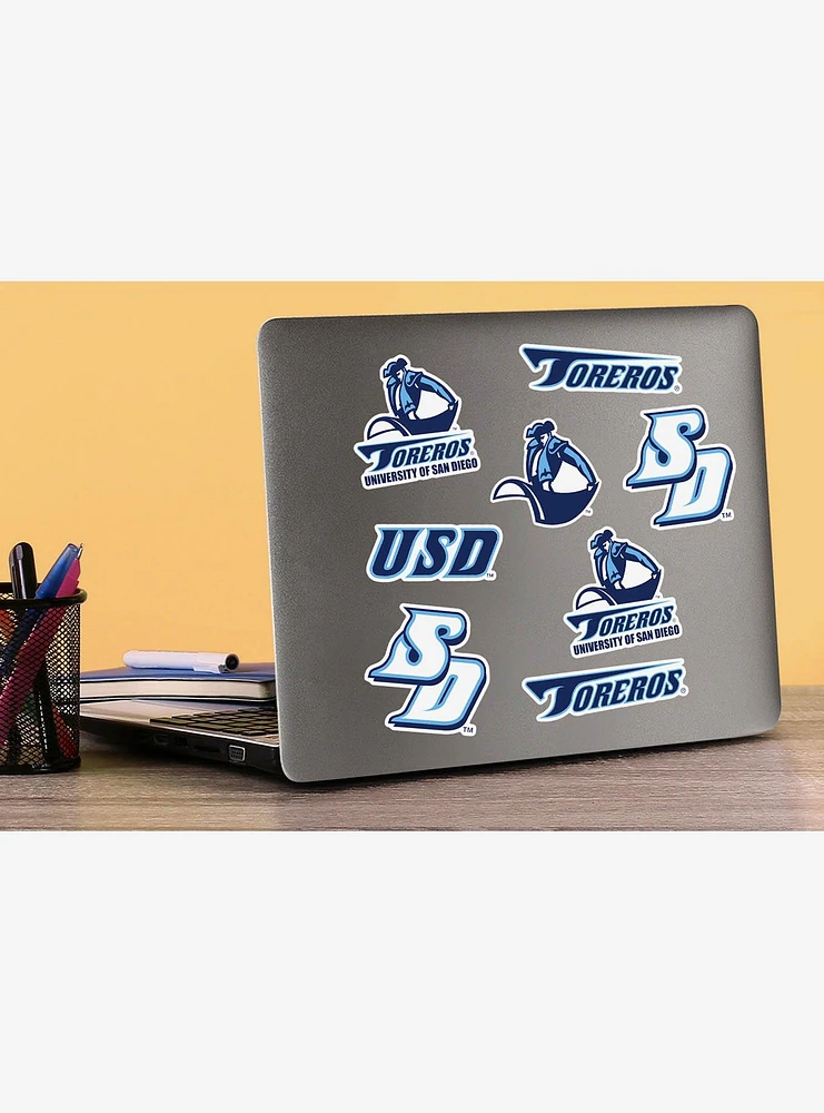 University of San Diego 100ct Sticker Pack