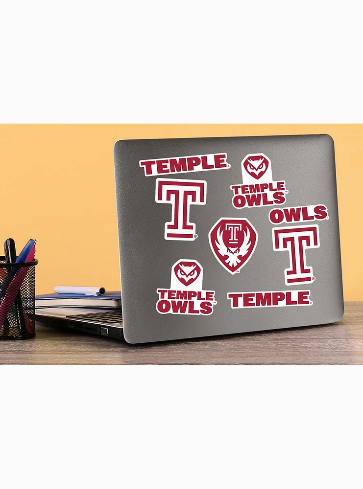 Temple University Owls 100 Ct. Sticker Pack