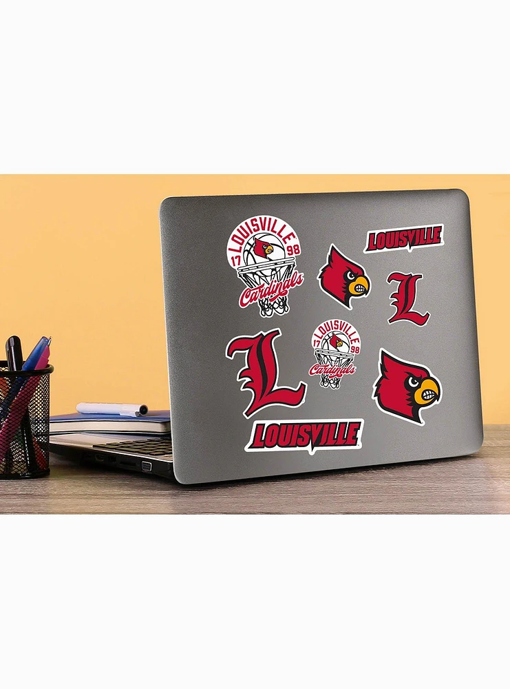 University Of Louisville Cardinals Basketball 100 Ct. Sticker Pack