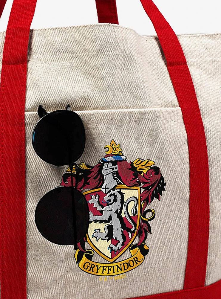 Harry Potter Gryffindor Crest Canvas Tote Bag