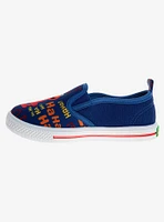 Sesame Street Elmo and Cookie Monster Slip-On Toddler & Kids Canvas Sneakers