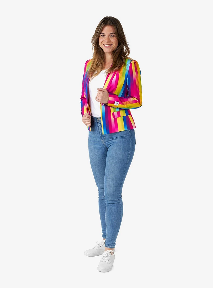 Rainbow Glaze Blazer