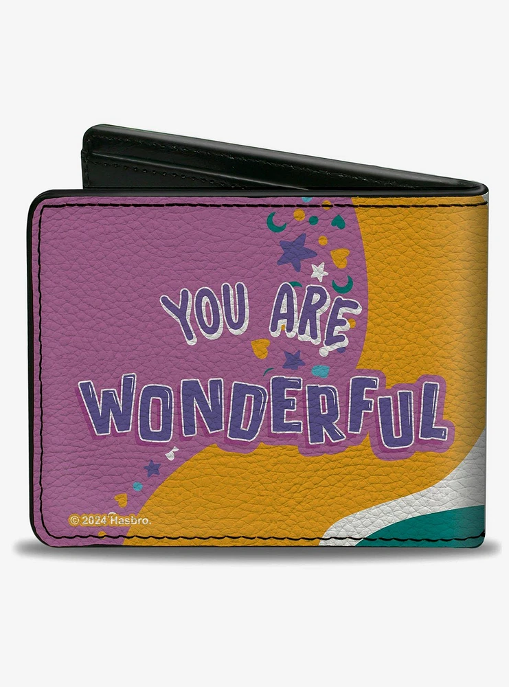 Furby Purple Furby You Are Wonderful Bifold Wallet