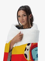 Paw Patrol Marshall Fired Up Silk Touch Sherpa Throw Blanket