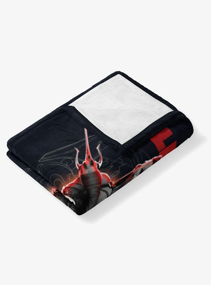 Mortal Kombat Mileena Let Us Dance Silk Touch Throw Blanket