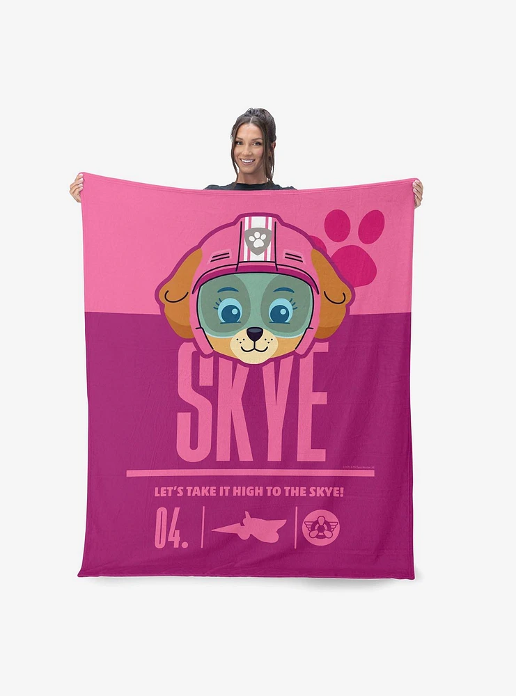 Paw Patrol High to the Skye 50x60" Silk Touch Throw Blanket