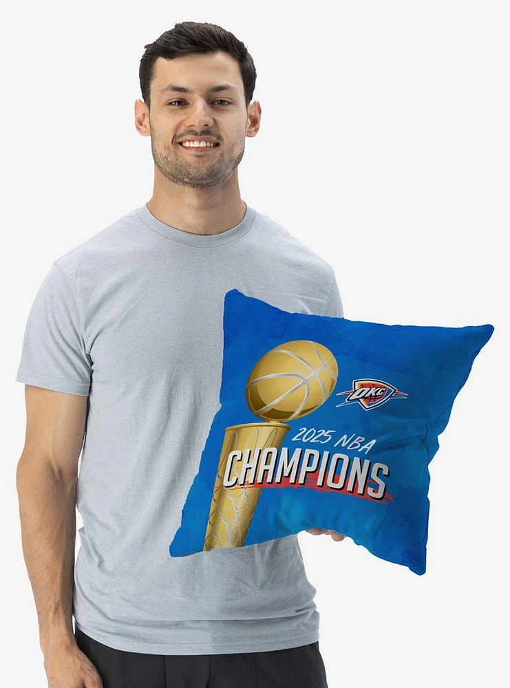 NBA Oklahoma City Thunder Buckets Throw Pillow