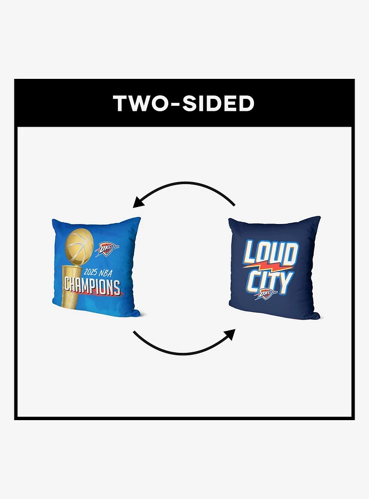 NBA Oklahoma City Thunder Buckets Throw Pillow