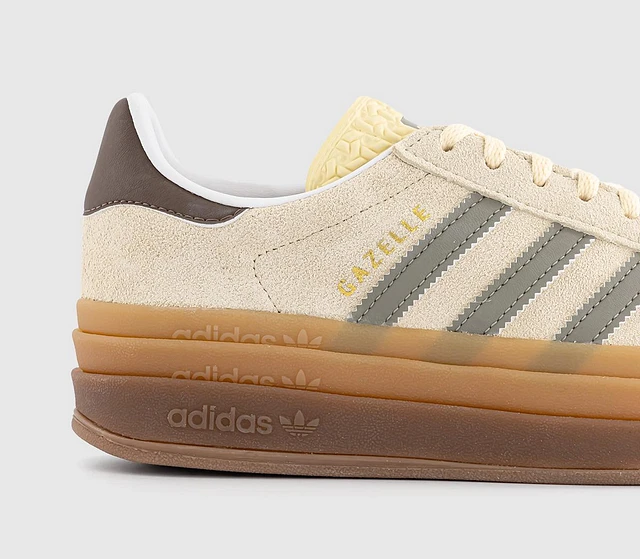 Earth Strata Office Gazelle Womens Adidas Gazelle Bold W Trainers - Main Image