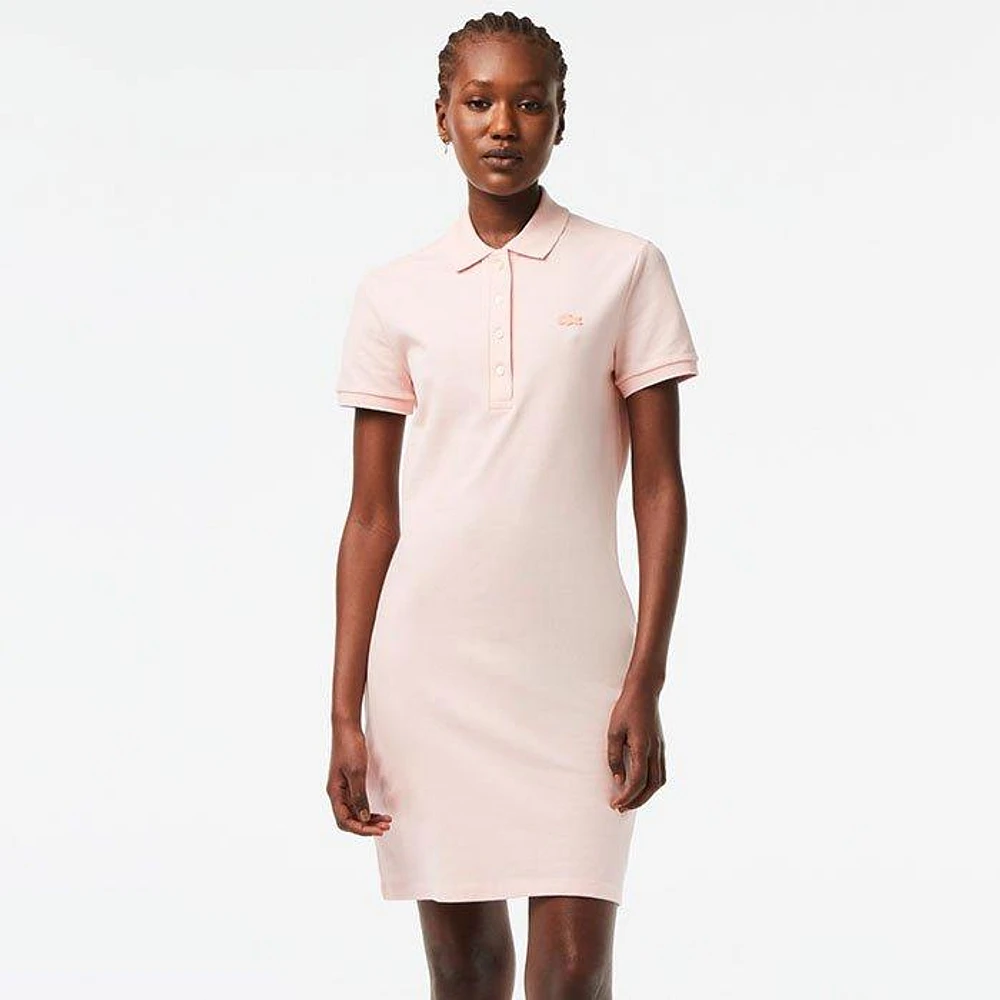 Women's Stretch Pique Polo Dress