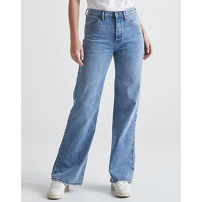 Women's Midweight Performance Denim Wide Leg Jean