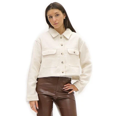 Women's Jess Cropped Shirt Jacket