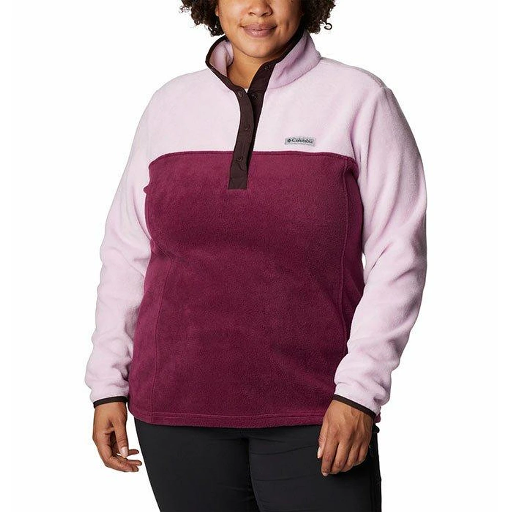 Women's Benton Springs™ Half-Snap Pullover Top (Plus Size)