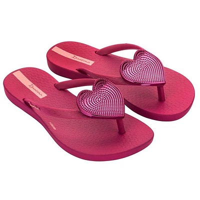 Kids' [11-4] Maxi Heart Flip Flop Sandal