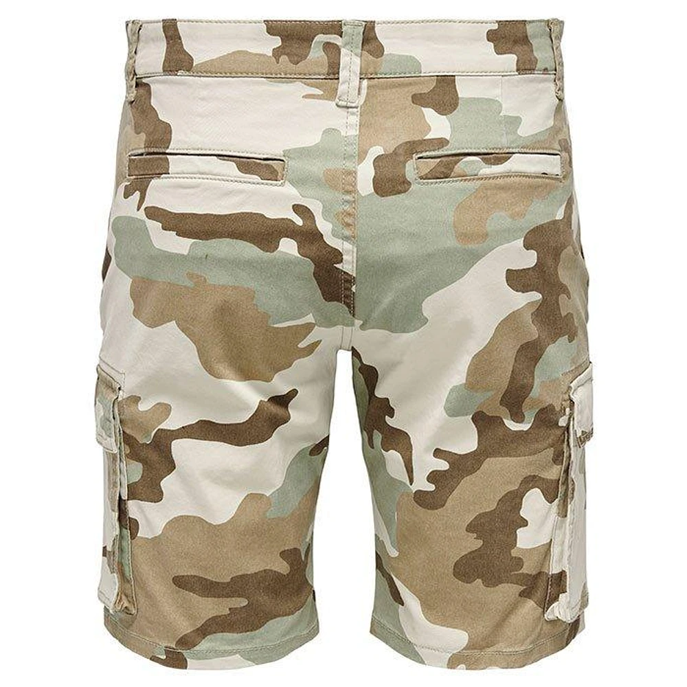 Men's Camo Cargo Short