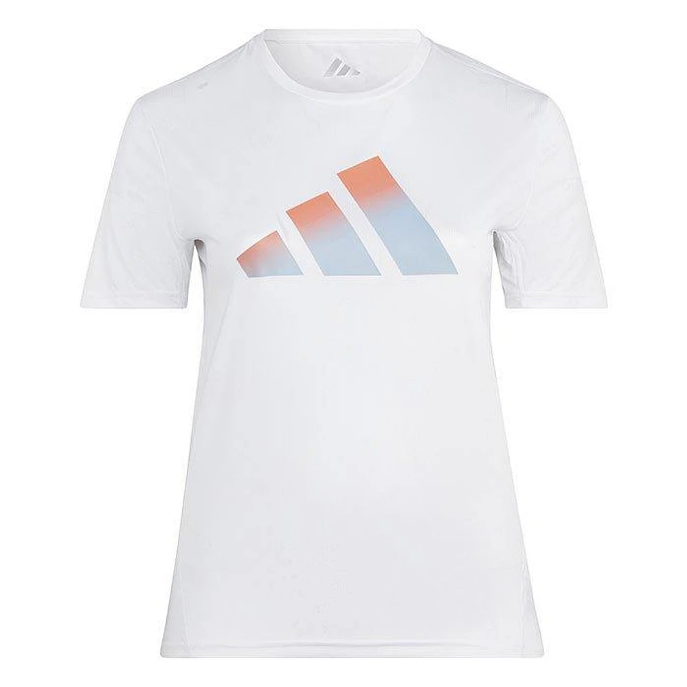Men's Run Icons 3 Bar Logo T-Shirt