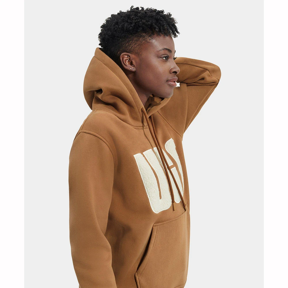 Women's Rey UGGfluff Logo Hoodie