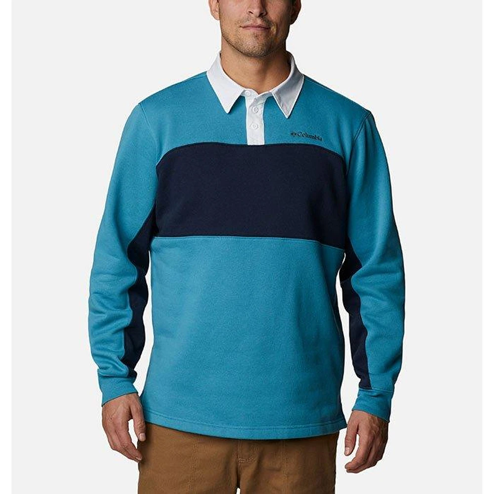 Men's Columbia Trek™ Long Sleeve Rugby Shirt