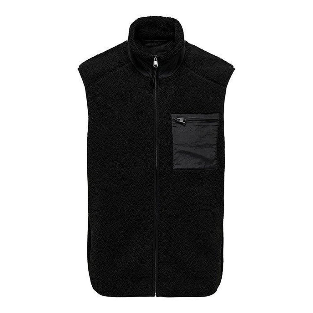 Men's Sherpa Fleece Vest