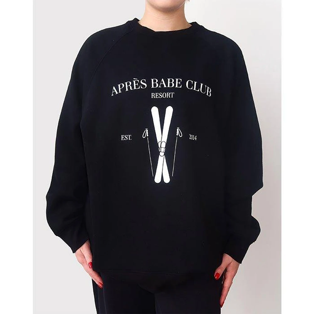 Women's Apres Babe Club Crew Sweatshirt