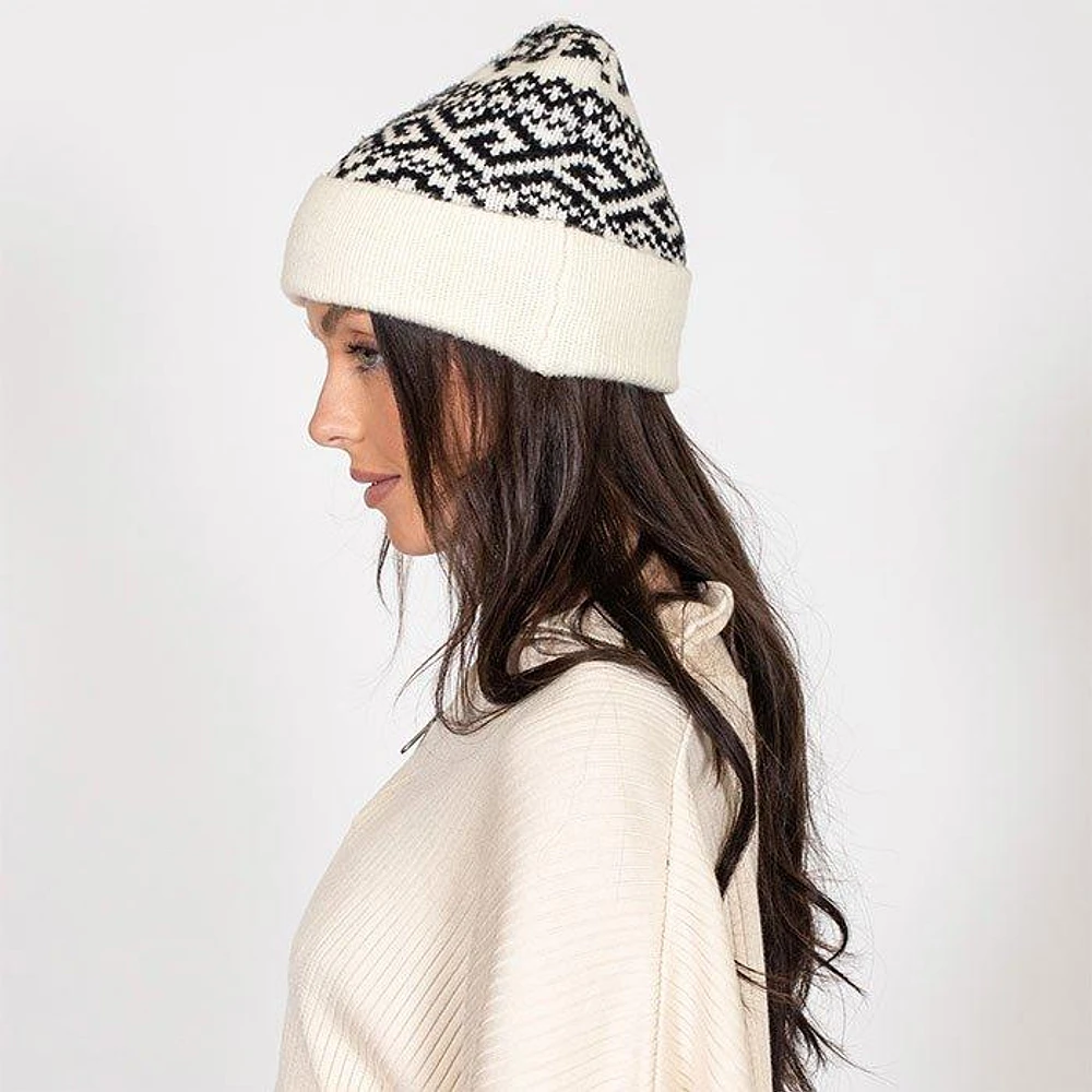 Women's Fair Isle Knit Beanie