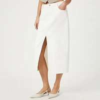 Women's Marin Denim Midi Skirt
