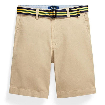 Junior Boys' [8-20] Belted Twill Short