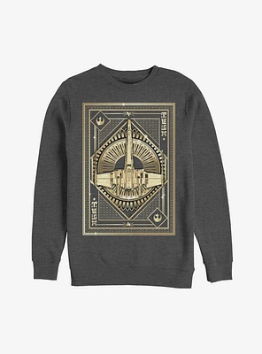 Star Wars X-Wing Card Sweatshirt