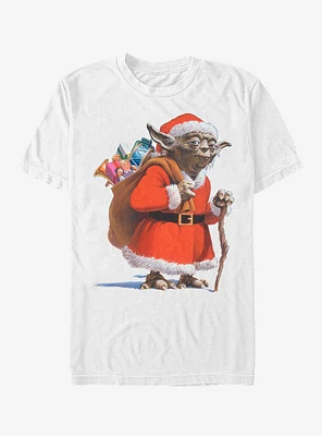 Star Wars Christmas Santa Yoda T-Shirt
