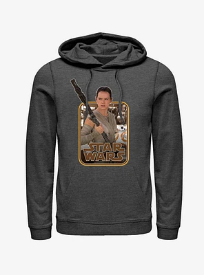 Star Wars Retro Rey and BB-8 Hoodie