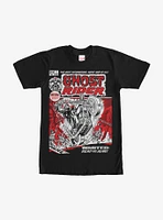 Marvel Ghost Rider Comic Book Cover Print T-Shirt