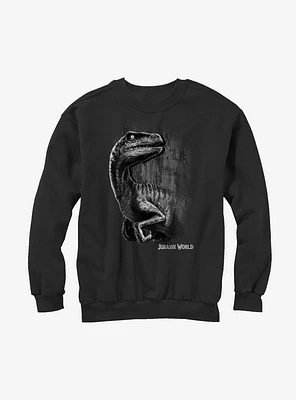 Jurassic Park Blue the Velociraptor Sweatshirt