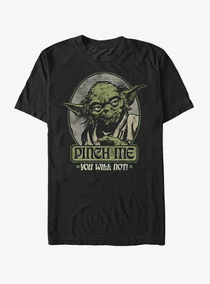 Star Wars Yoda Pinch Me T-Shirt
