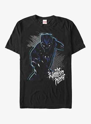 Marvel Black Panther 2018 Triangle Pattern T-Shirt